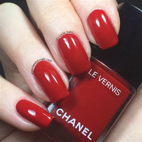 chanel red nail polish swatches|Chanel nail polish cost.